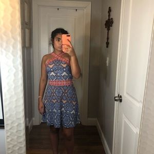 BCBG MaxAzria patterned dress